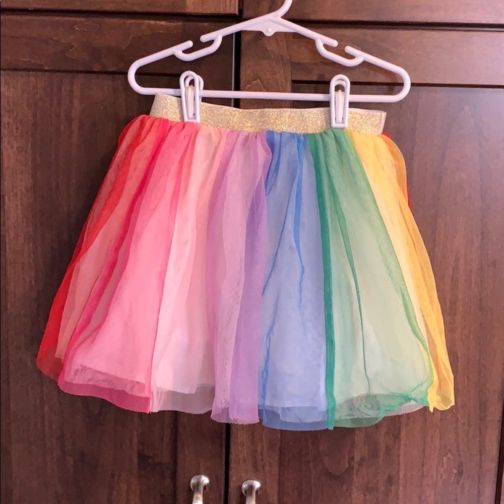 Hanna Andersson Girls 120 (6-7) Soft Tulle Skirt